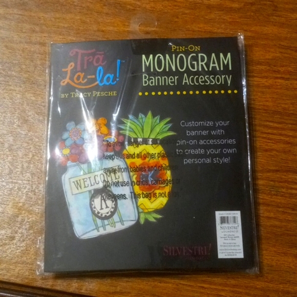 Monogram Banner Accessory - Picture 4 of 4